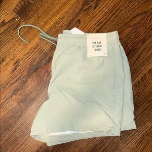 Abercrombie & Fitch Men's Light Blue Hybrid Shorts
